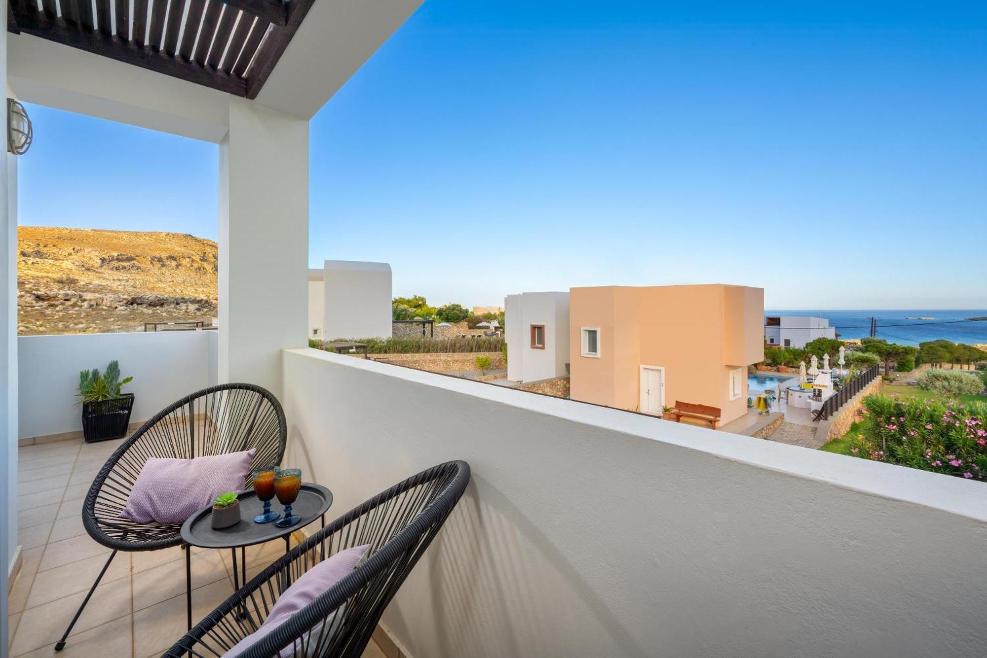 Adore Lindos Villa Buitenkant foto